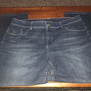 Women’s Chico’s platinum slim leg jeans